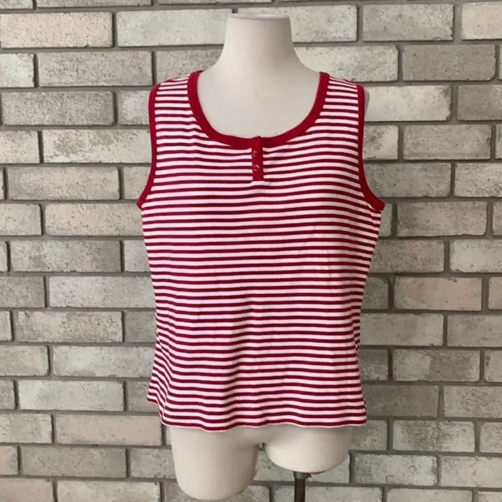 3for$20 striped tank top large